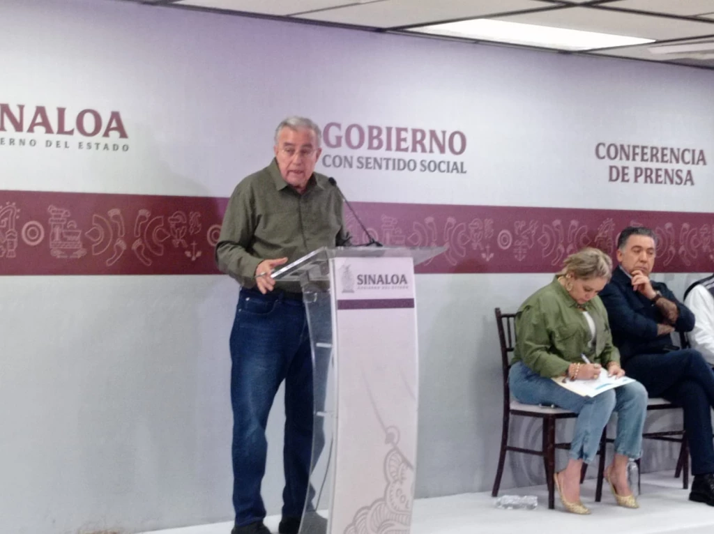 Confirma Gobernador Rocha Moya que son 3 personas muertas tras el paso de Norma por Sinaloa