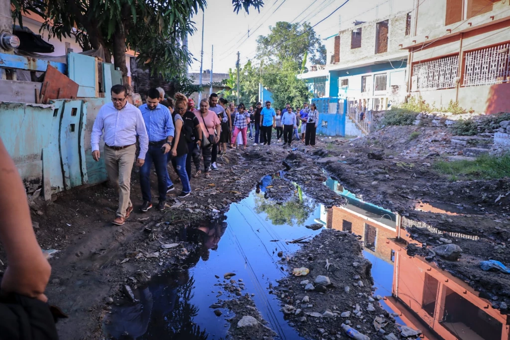 Se retomarán trabajos de pavimentación e introducción de la red hidrosanitaria en la colonia Klein