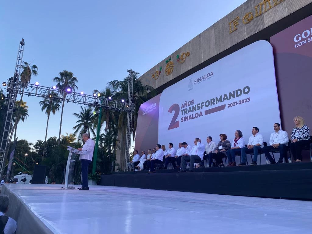 El informe ante el pueblo sinaloense no suple la rendición de cuentas ante el Congreso: Rubén Rocha