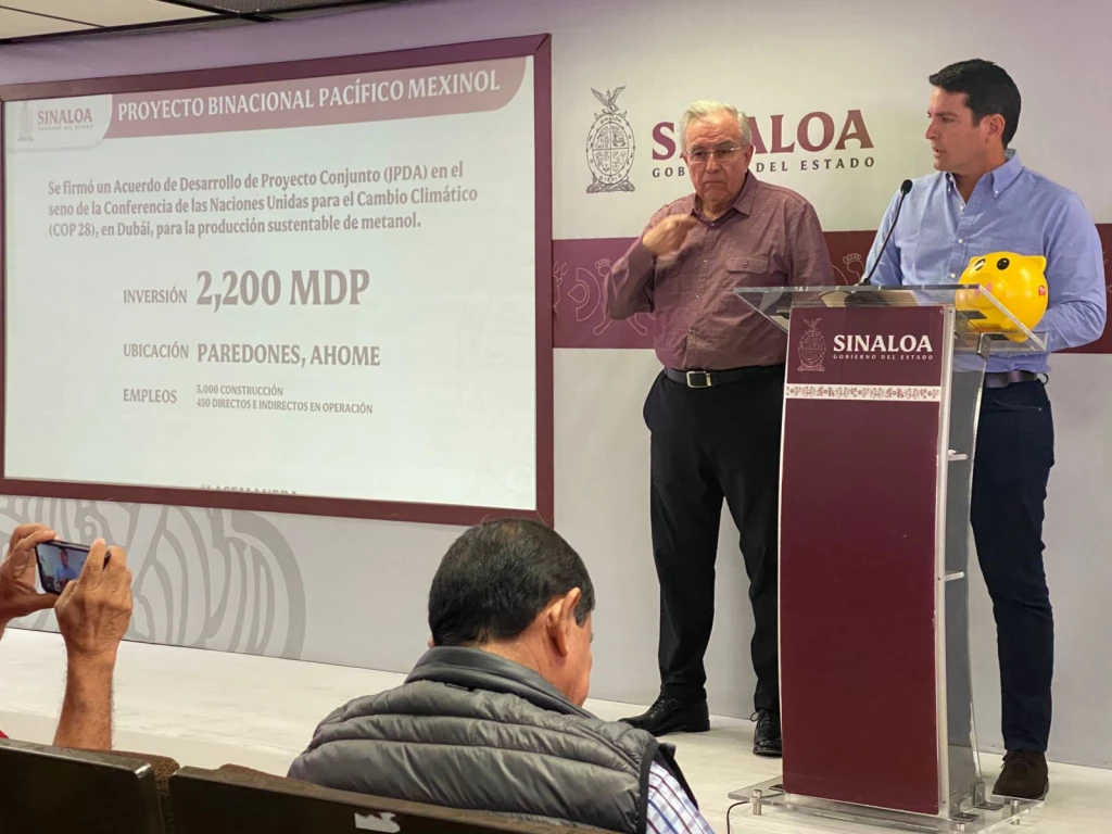 Sinaloa tendrá la planta de metanol más grande del mundo