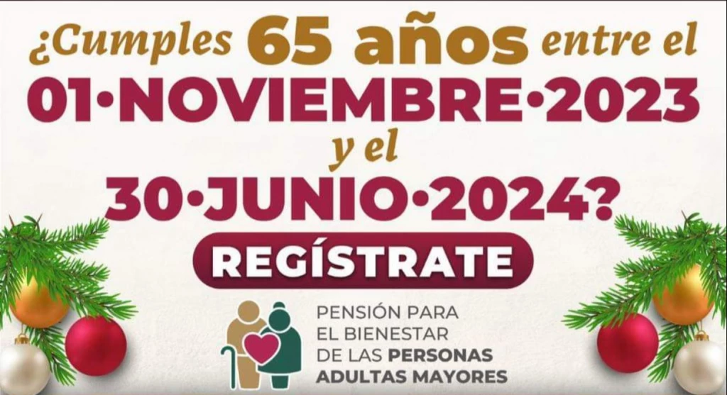Registro abierto para la pensión de adultos mayores en Sinaloa 