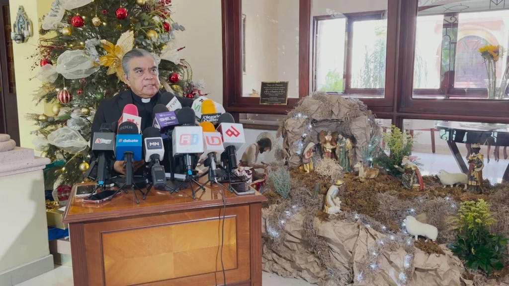 La navidad una luz especial que ilumina al ser humano: Obispo de Culiacán