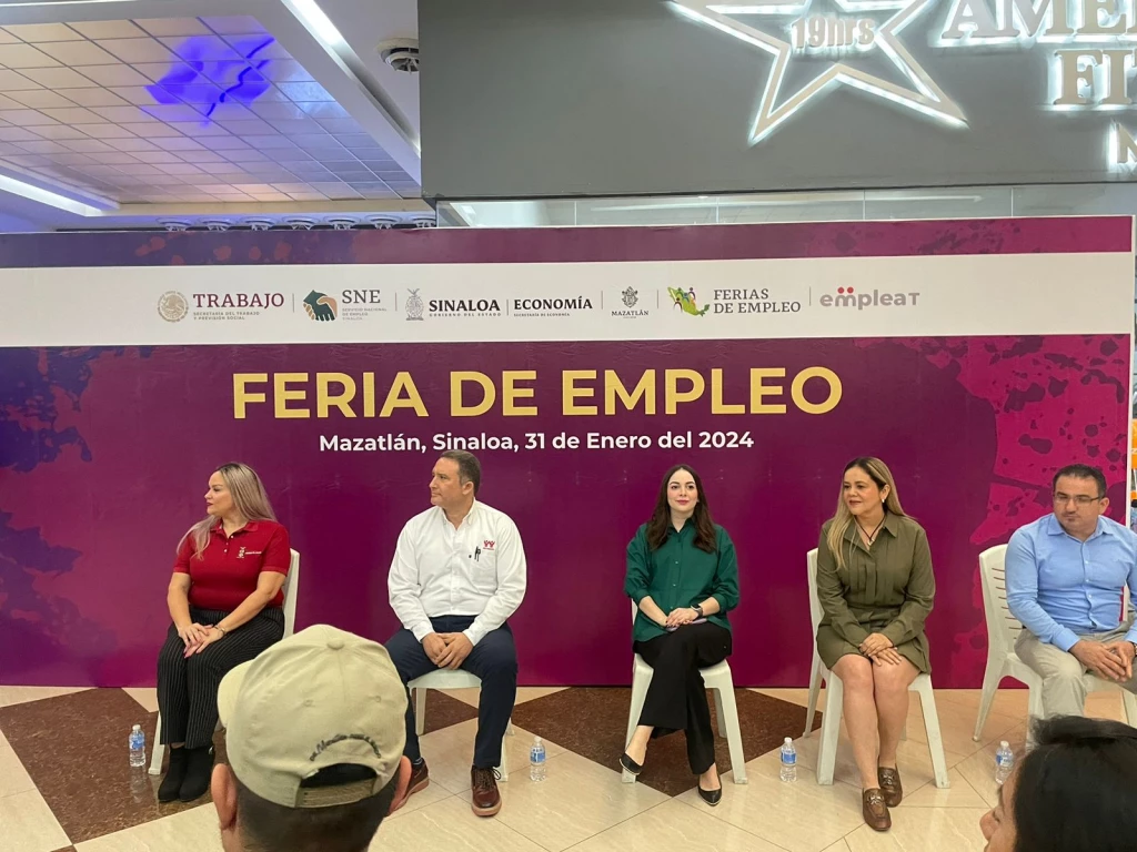 Realizan primer Feria del Empleo en Mazatlán en este 2024