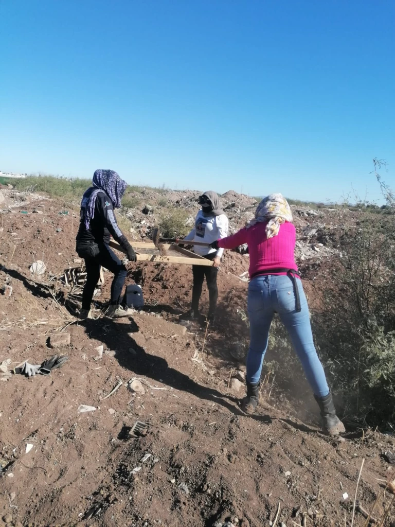 Encuentran restos óseos en montículos de tierra sacados de una nuevo fraccionamiento de Cajeme