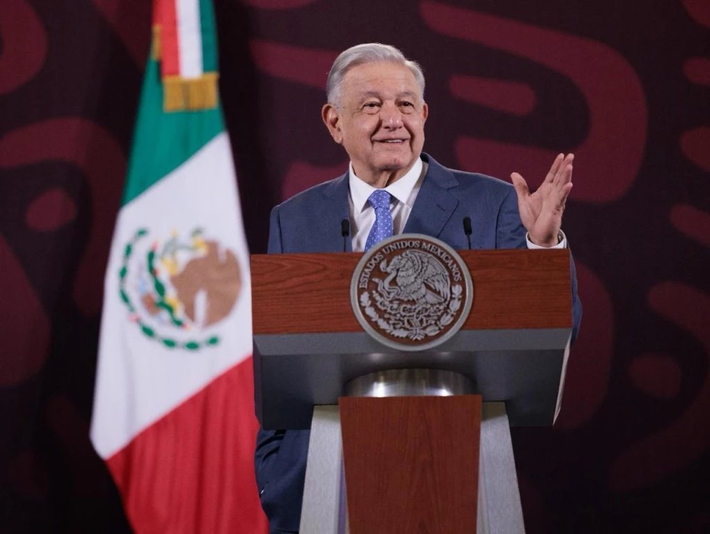 Presenta AMLO 10 puntos en migración
