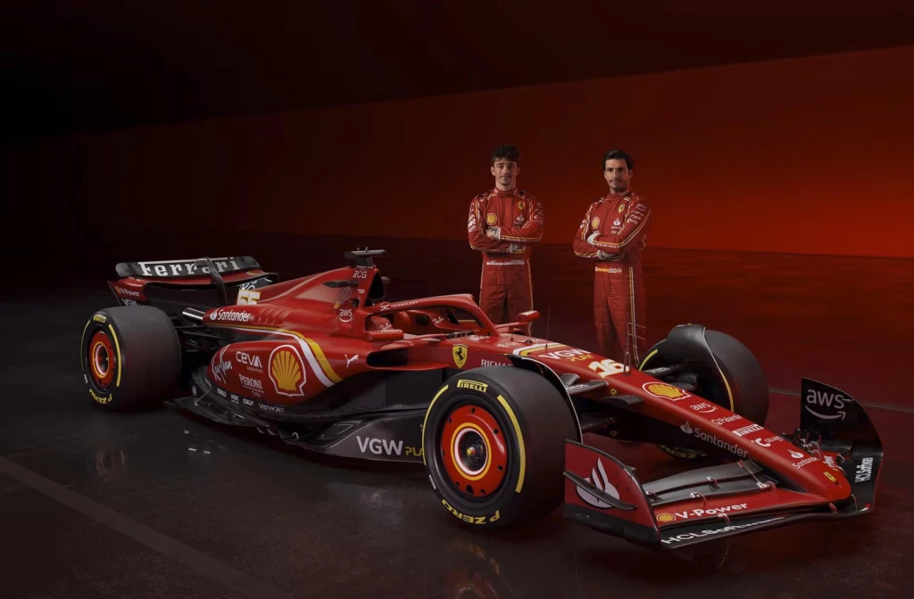 Ferrari F1 presenta el 'SF-24'