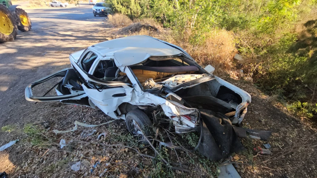 Un conductor herido de gravedad es el saldo de un choque en carretera Culiacán - Eldorado