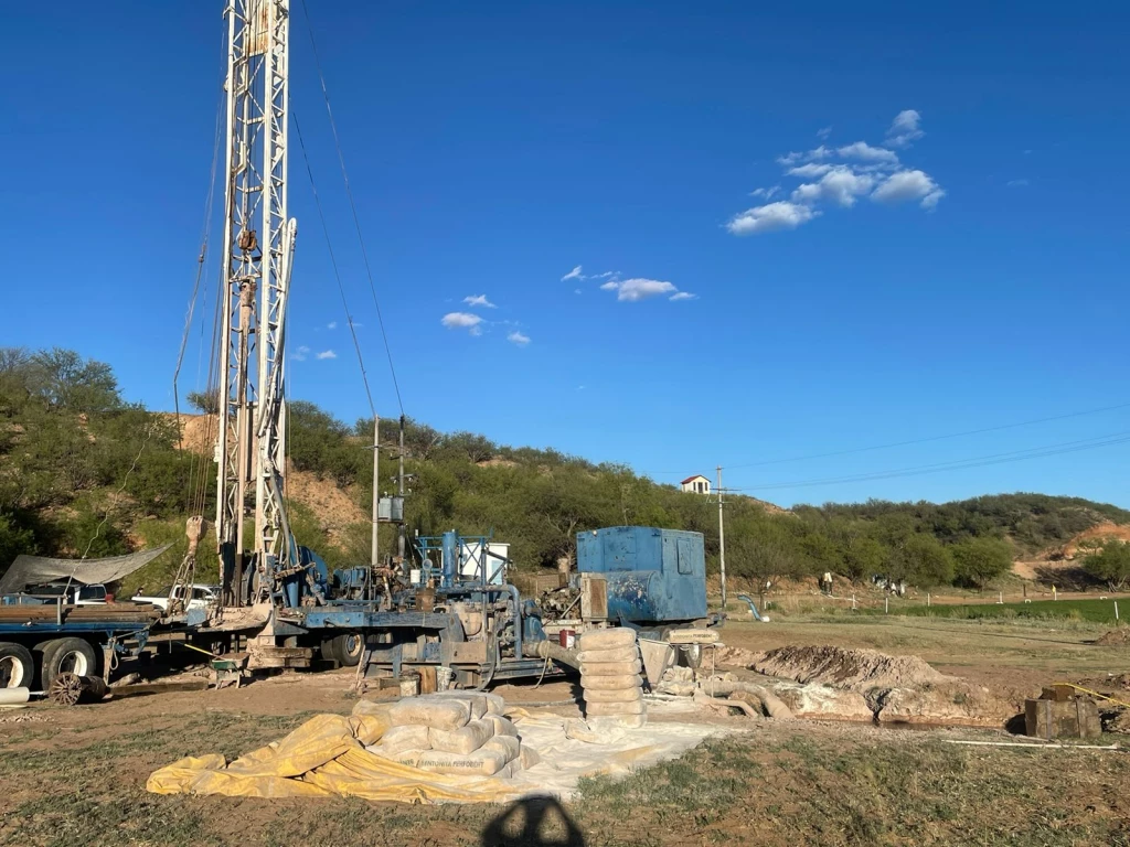 Comisión Estatal del Agua realiza perforación de pozos para abasto en comunidades de Sonora