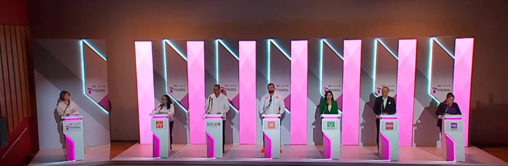 Se llevó a cabo el primer debate electoral entre los 6 candidatos a la alcaldía de Ahome