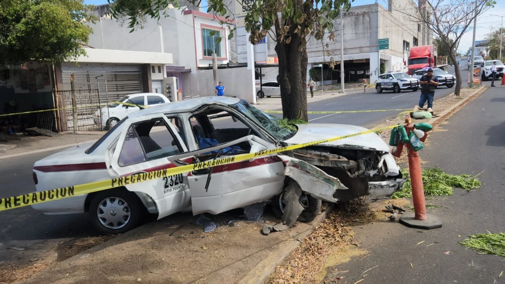Taxista muere instantáneamente tras sufrir infarto cuando conducía en Culiacán
