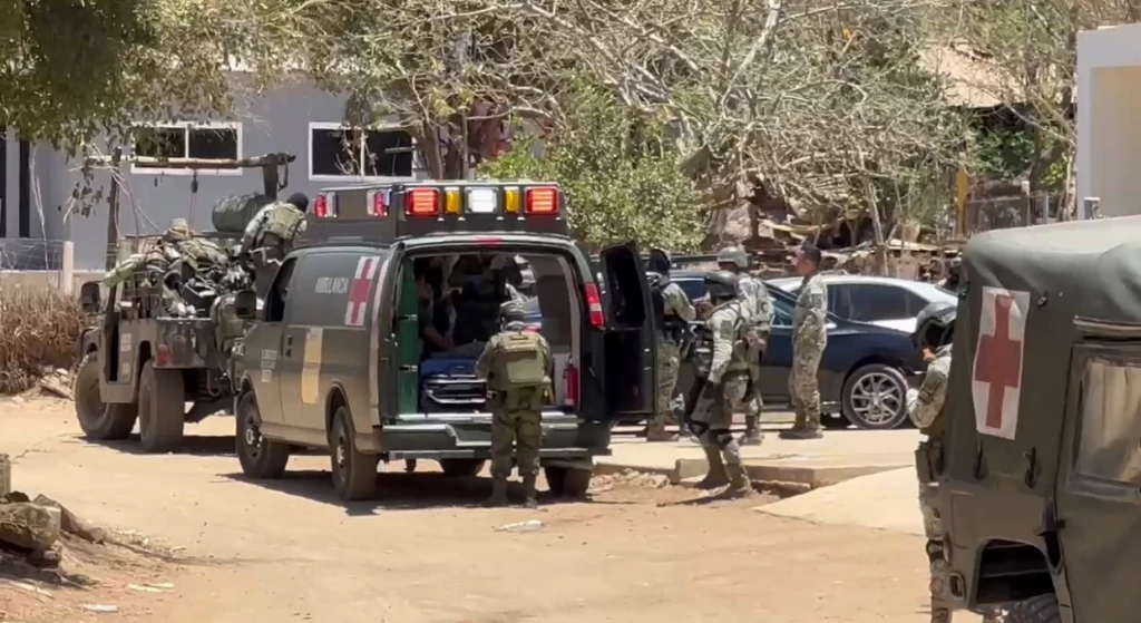 7 militares heridos en la comunidad de El Pozo tras explosión