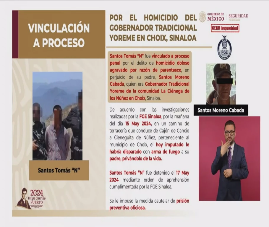 Exponen vinculación a proceso por caso Choix