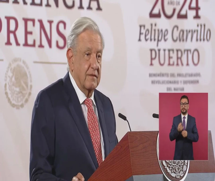 AMLO responde si Sheinbaum no resultara triunfadora