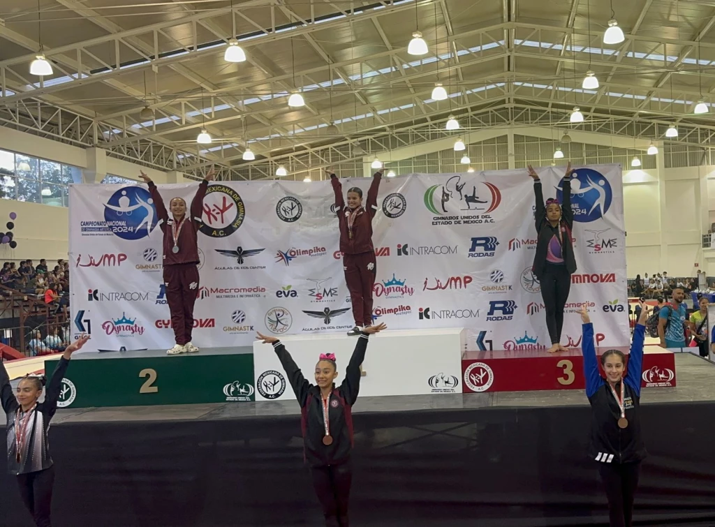 Bronce para Ahome en Gimnasia Artística Femenil