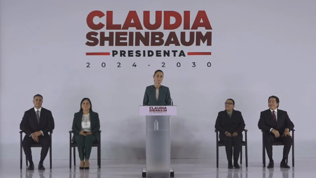 Presenta Sheinbaum 4 nuevos integrantes de su gabinete