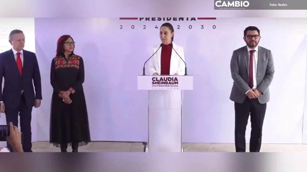 Anuncia Claudia Sheinbaum, nuevos integrantes de su gabinete