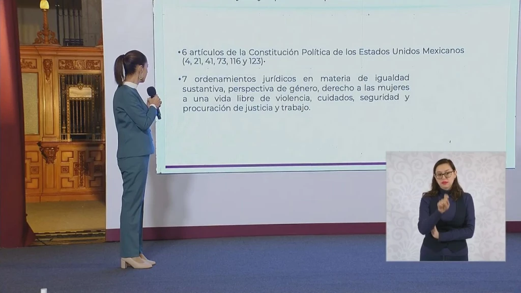 Presenta Sheinbaum 11 iniciativas de reforma en beneficio de Mujeres