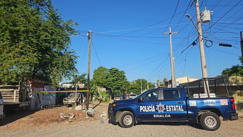 Asesinan con arma de fuego a hombre mayor en colonia El Vallado en Culiacán