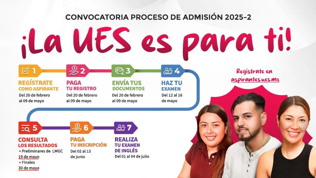 Abre Universidad Estatal de Sonora registro de aspirantes de nuevo ingreso 2025