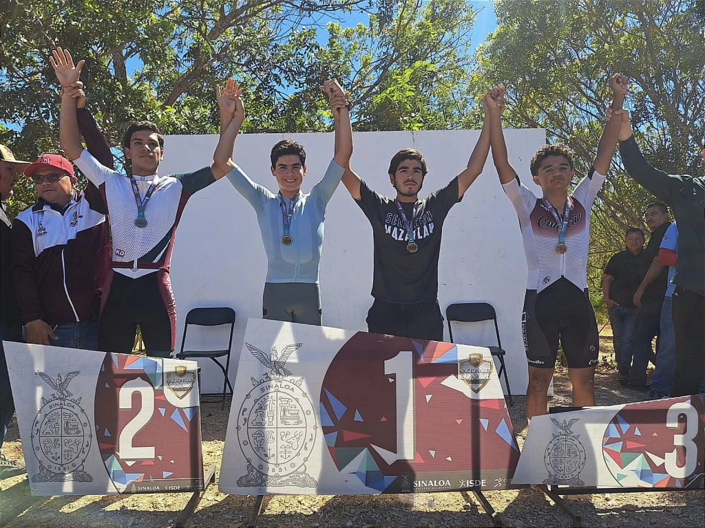 Mazatlán obtiene 21 medallas en Ciclismo