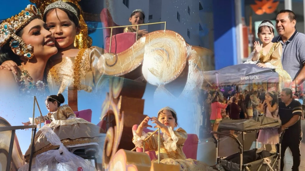 ¡En el Carnaval de Mazatlán los sueños se cumplen! Aitana participó en el segundo desfile en un carro alegórico