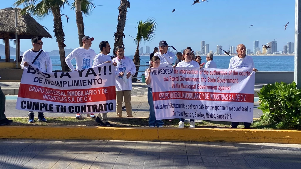 Inversionistas de proyecto Torre Triana denuncian de fraude inmobiliario en Mazatlán