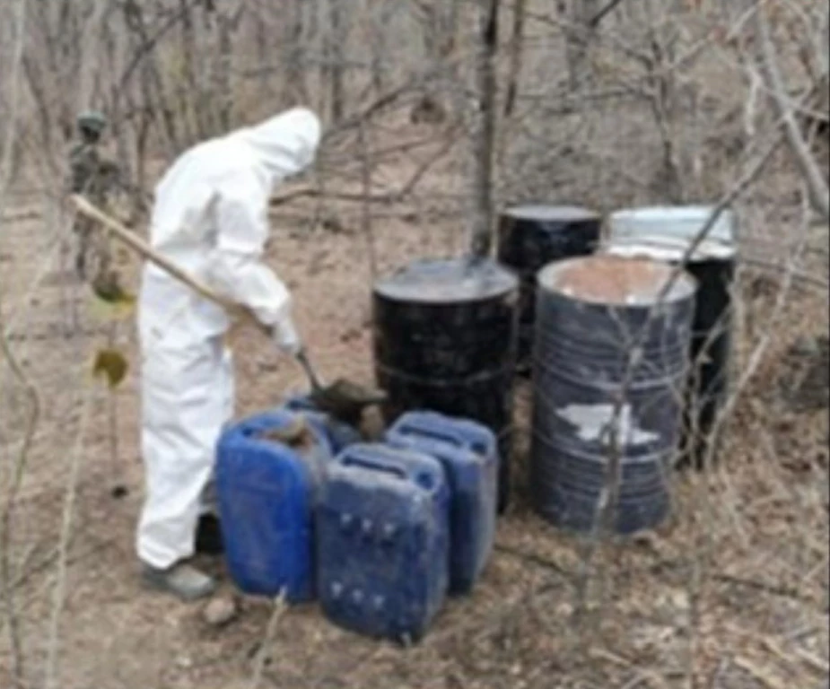 Grupo Interinstitucional asegura 10 laboratorios clandestinos en Culiacán, Elota y Cosalá