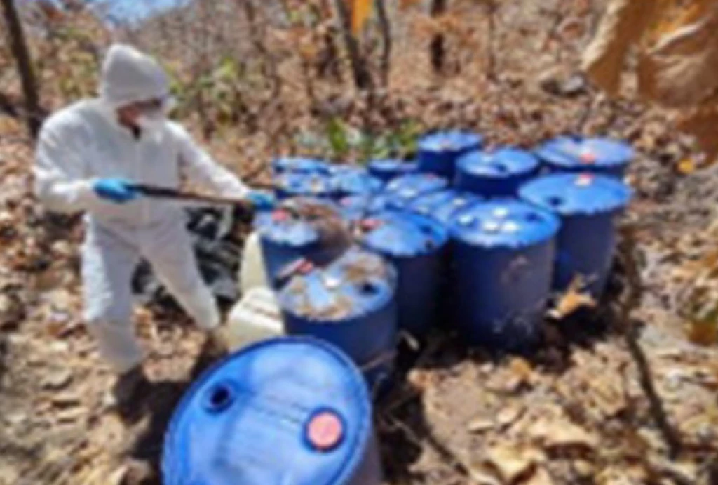 Grupo Interinstitucional desmantela 11 laboratorios clandestinos en Culiacán y Cosalá