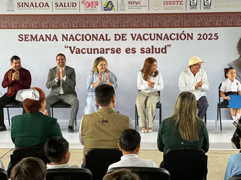 Inician en Sinaloa la jornada nacional de vacunación