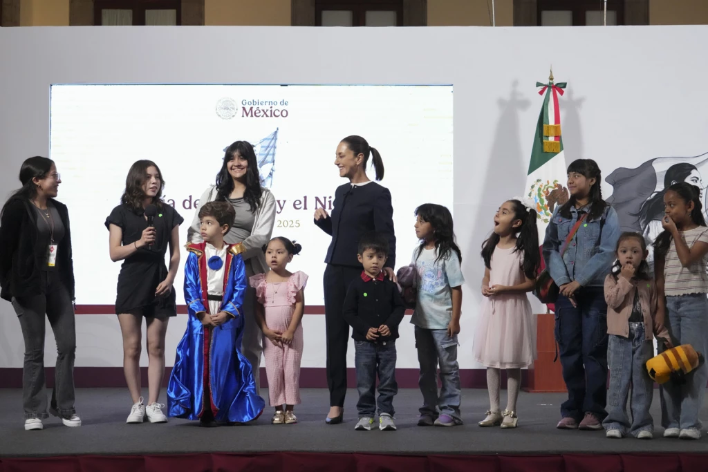 Sheinbaum celebra a los Niños y Niñas