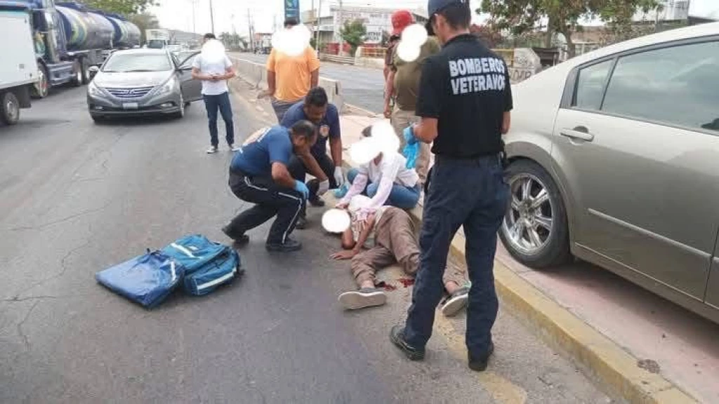 Atropellan a adulto mayor que iba a bordo de una bicicleta al sur de Mazatlán