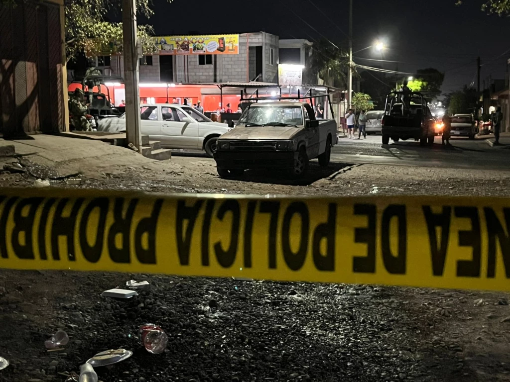 Ataque armado deja dos heridos sobre las calles de la Plutarco Elías en Culiacán