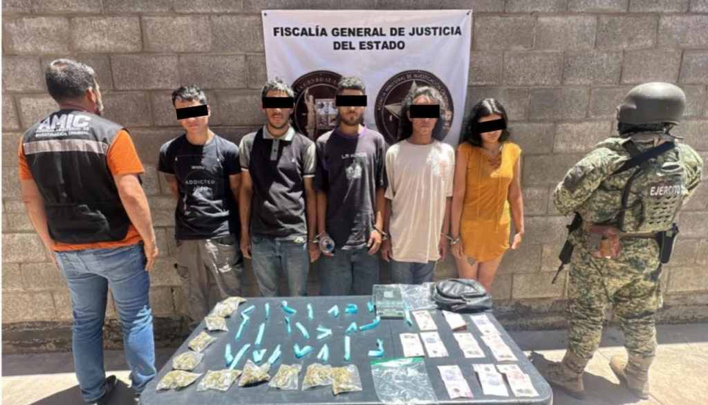 Capturadas cinco personas durante cateo realizado en Hermosillo