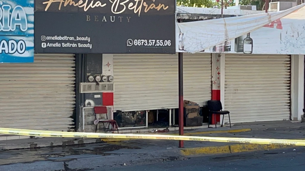Pareja llega herida de bala a hospital de Culiacán