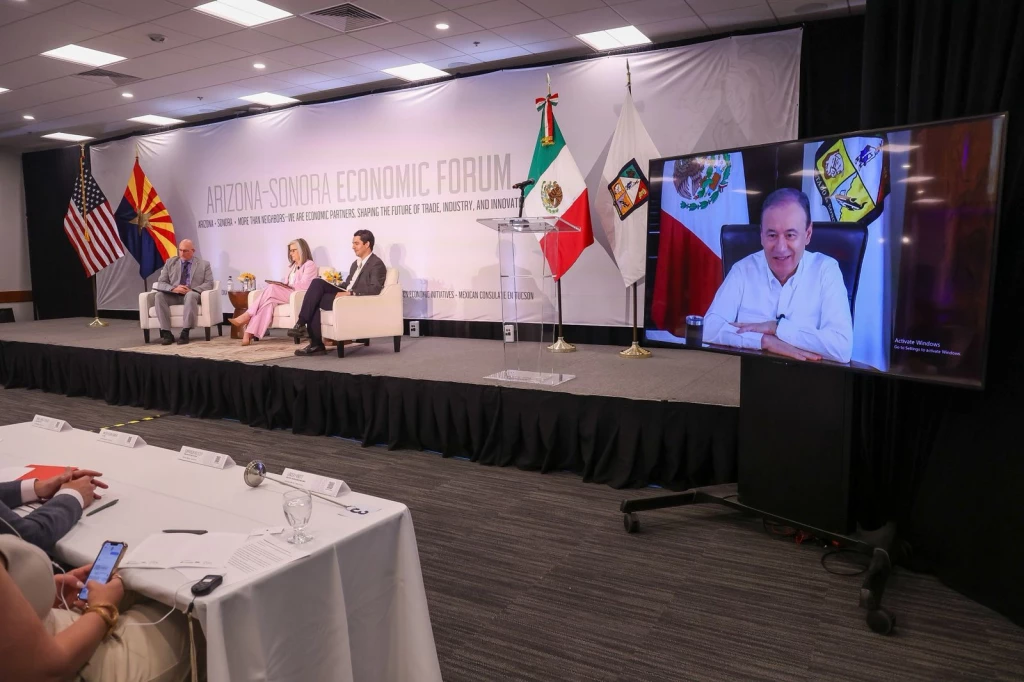Gobernador Durazo y Gobernadora Hobbs consolidan megarregión con visión de futuro