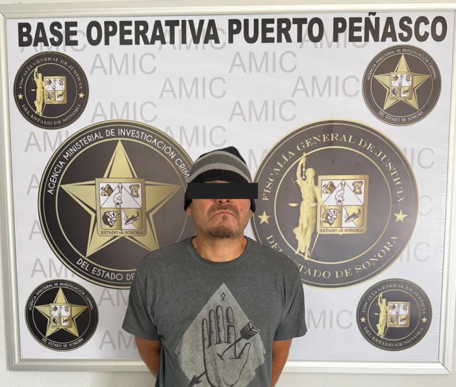 Capturan a sujeto en Puerto Peñasco implicado en la muerte de un can a martillazos
