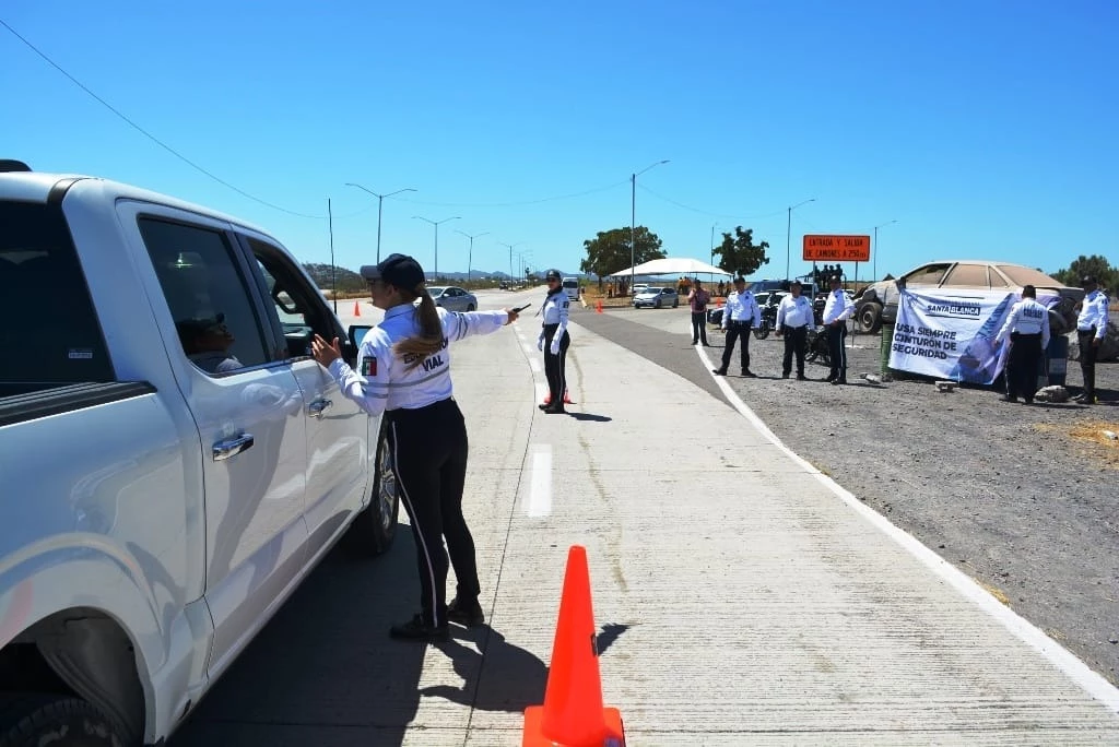 Sector empresarial propone reubicar operativo de alcoholímetro en carretera a Topolobampo