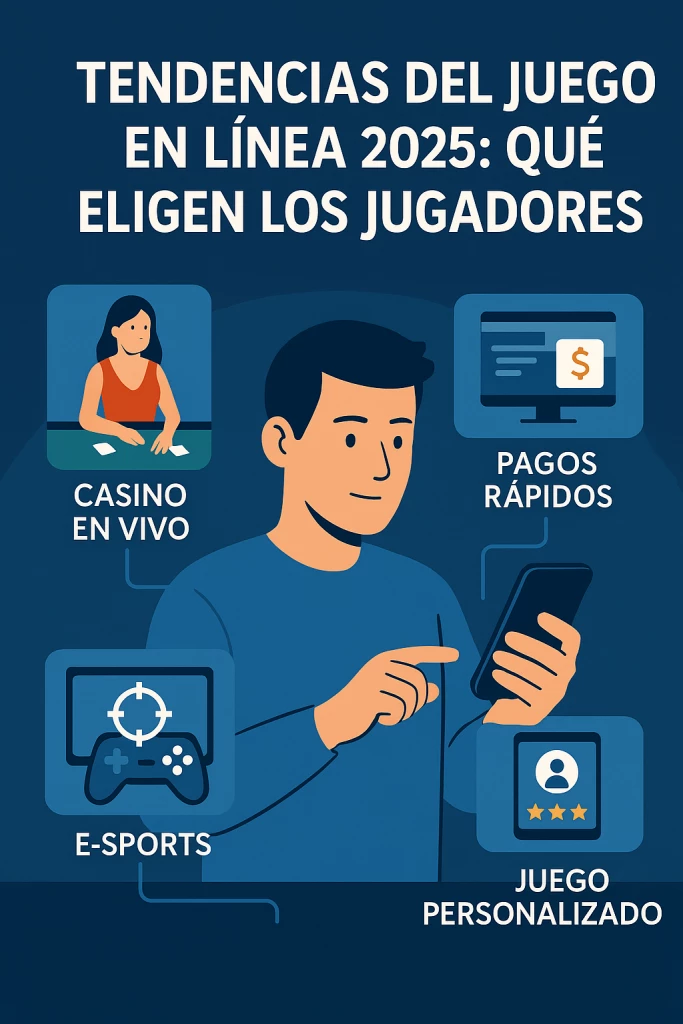 Tendencias del juego en línea 2025: qué eligen los jugadores