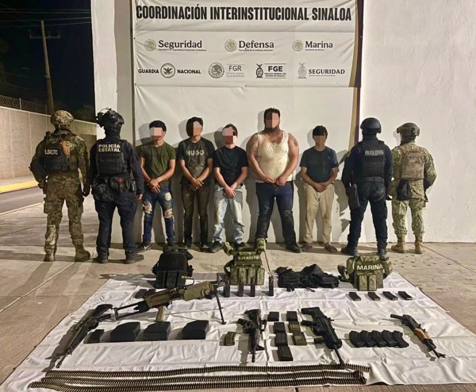 Tras agresión en La Palma, autoridades detienen a cinco civiles y aseguran armamento y vehículo blindado