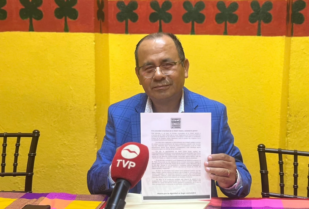 Acusan represión política en la UAdeO