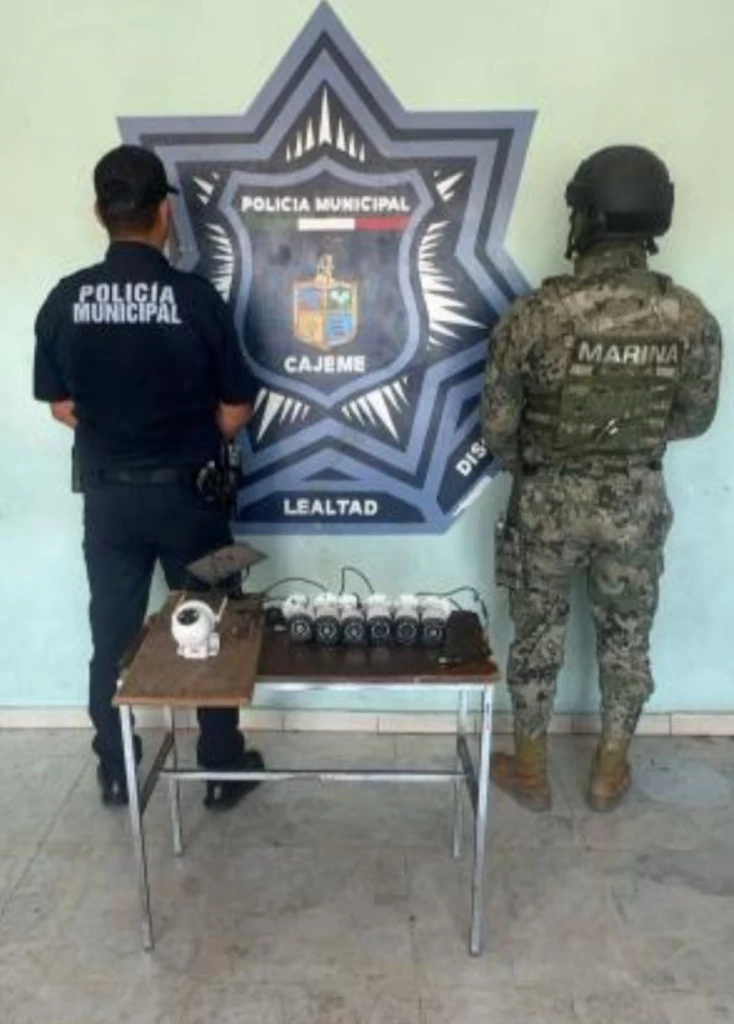 Desmantelan red clandestina de videovigilancia en la colonia Privada De La Laguna