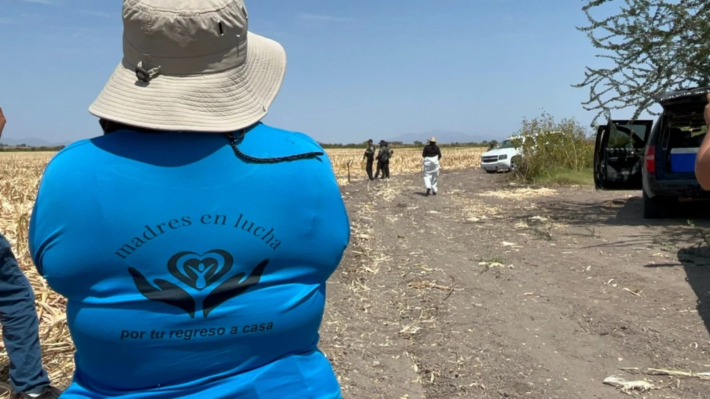 “Madres en Lucha por tu Regreso a Casa” localiza fosa clandestina en zona rural de Culiacán