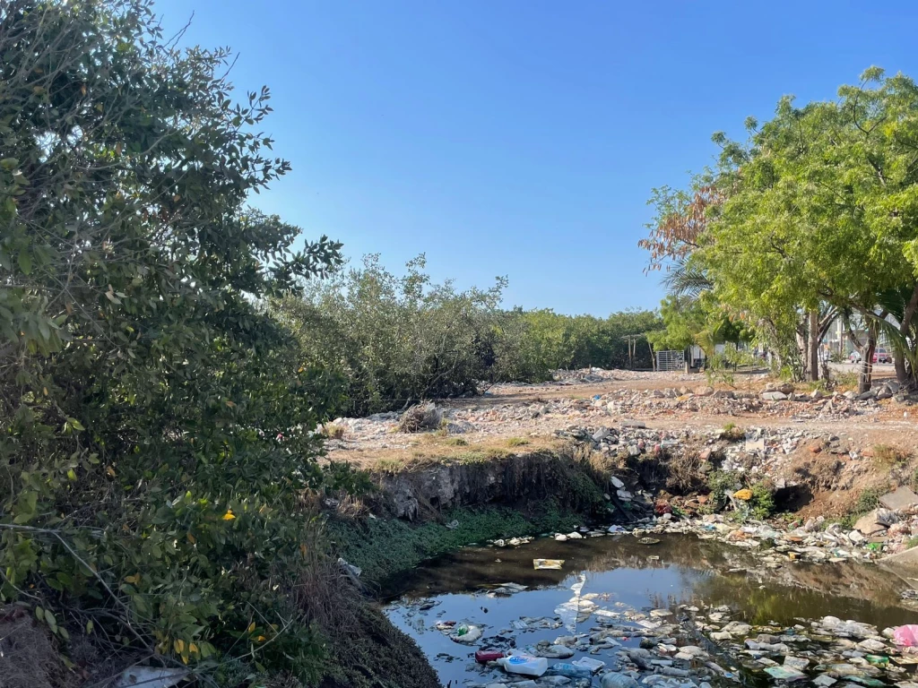 ¡Urge la limpieza en el Estero del Infiernillo! en Mazatlán