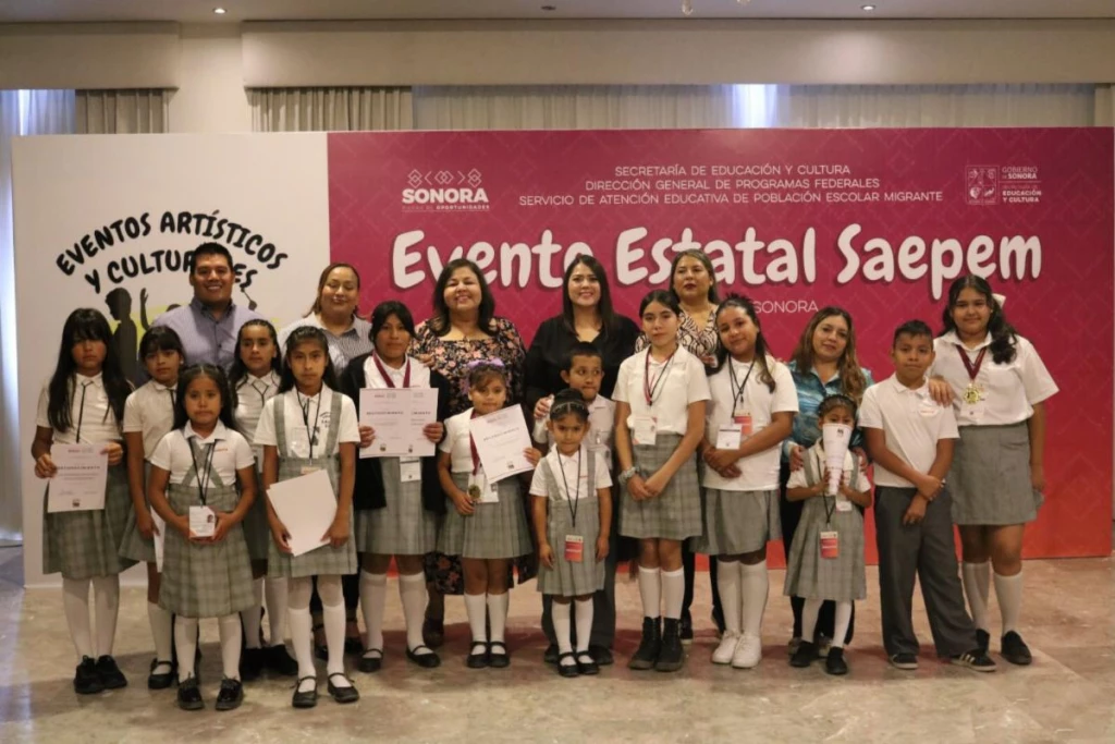 Fortalece Gobierno de Sonora inclusión de alumnado migrante en actividades artísticas y culturales