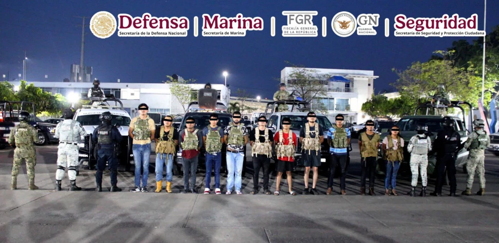 Detienen a 12 personas en operativos simultáneos en Tabasco; entre ellos, seis guatemaltecos y un presunto líder criminal