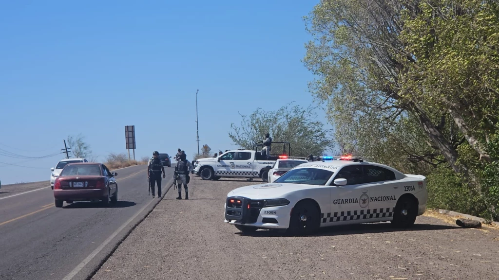 Se registra enfrentamiento entre la GN y civiles armados en Navolato