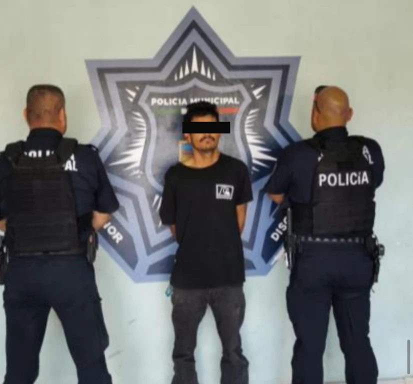 Detienen a dos hombres en Cajeme por violencia familiar y portación de arma prohibida