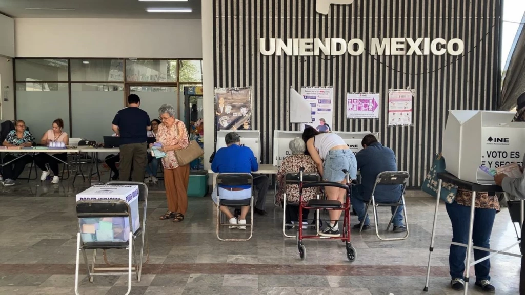 Gran participación en casilla especial de Los Mochis por renovación del Poder Judicial