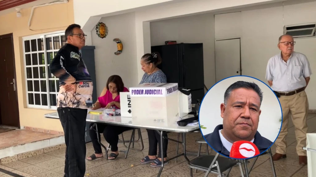 Saldo blanco en Ahome tras jornada electoral del Poder Judicial