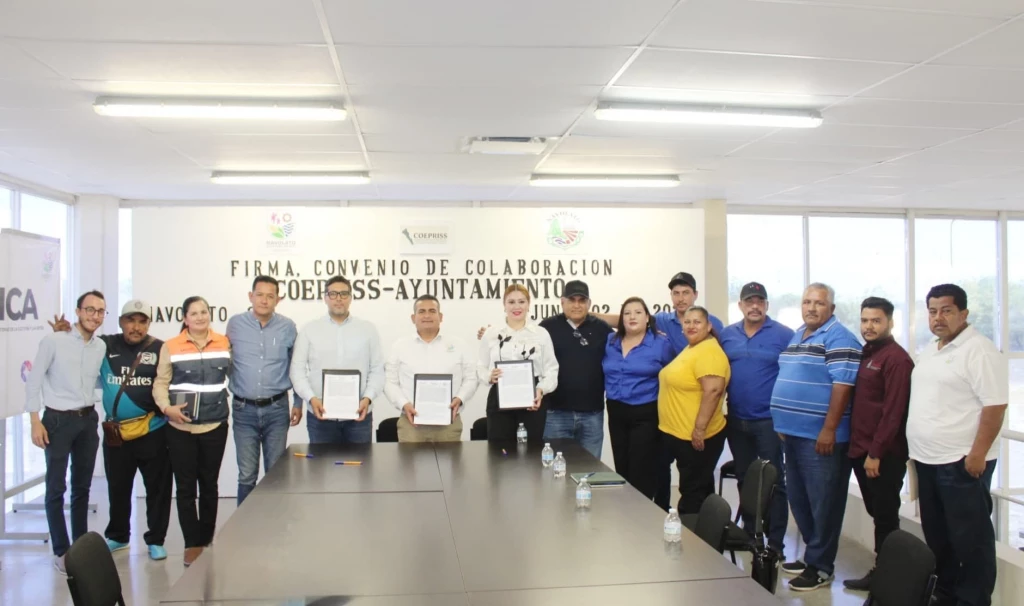 Navolato y Coepriss firman convenio para preservar calidad sanitaria de moluscos bivalvos